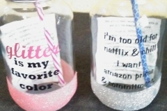 32oz Glitter Tumbler